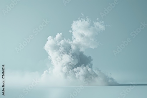 air humidity concept in minimalistic style photo