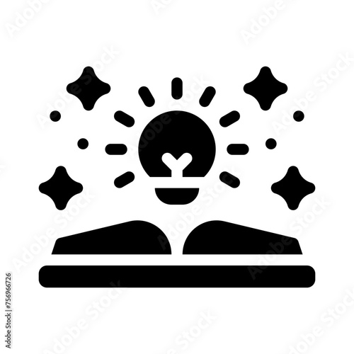 tips and tricks glyph icon