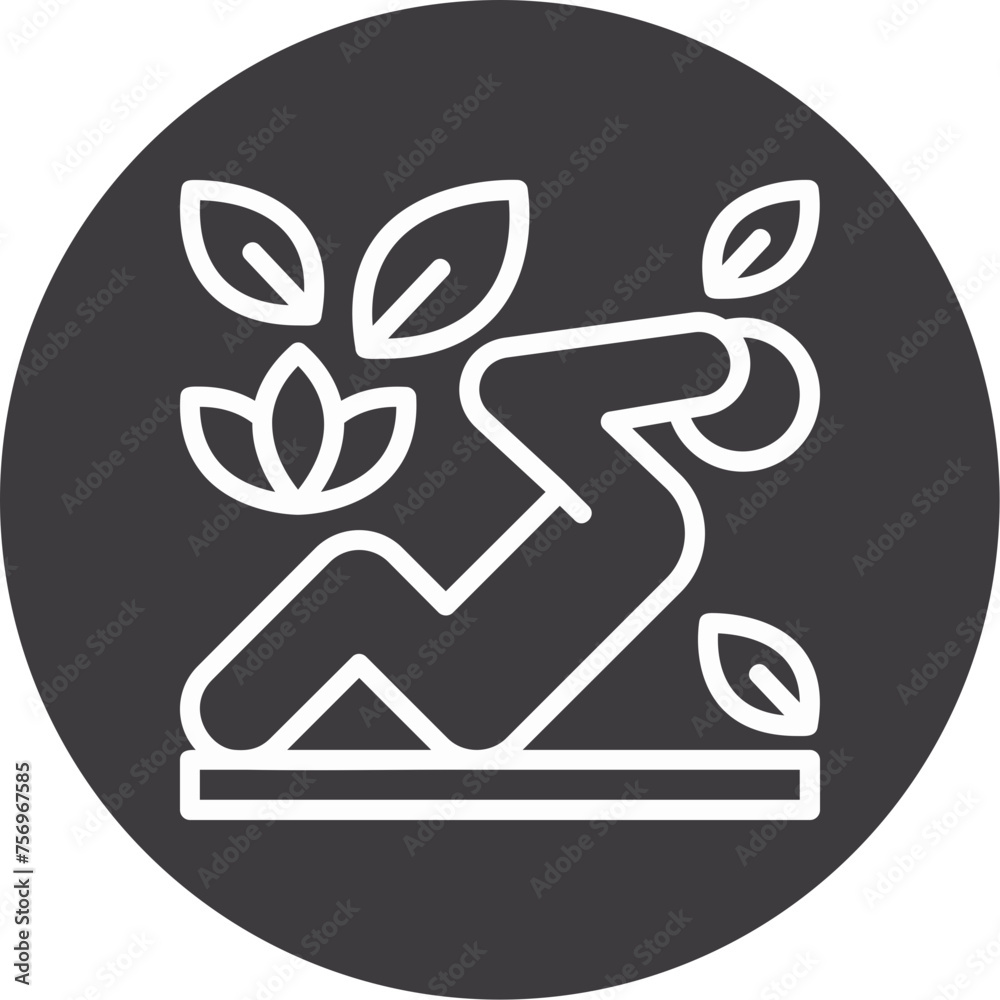 Bodyweight Exercises Icon Bodyweight Exercises Icon