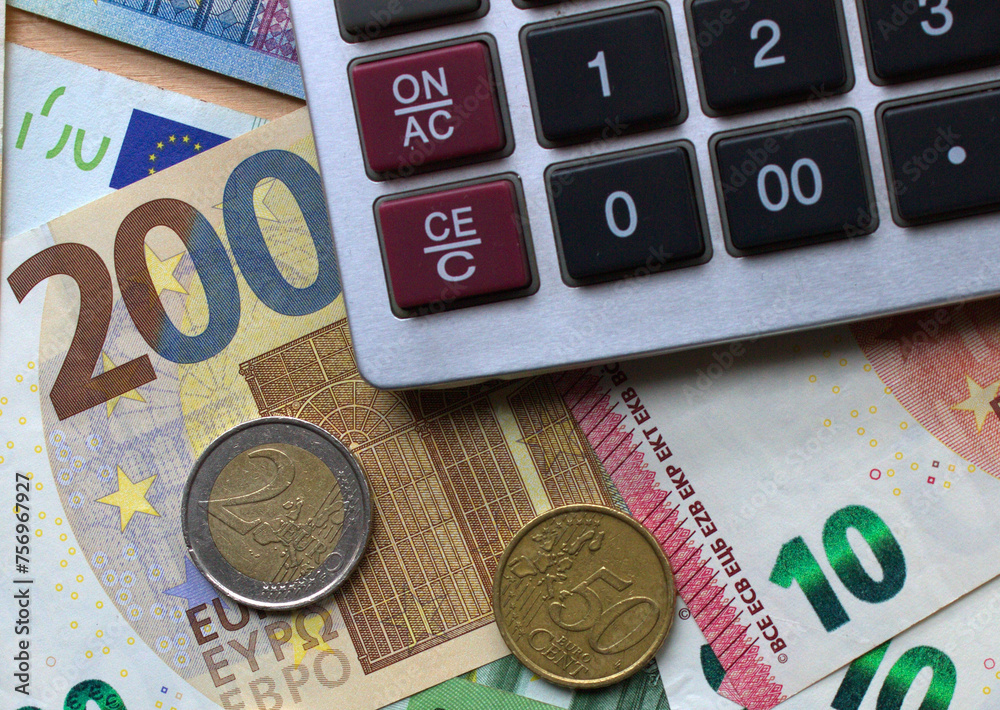 Euro money. The national currency of the European Union
Euro money. The national currency of the European Union