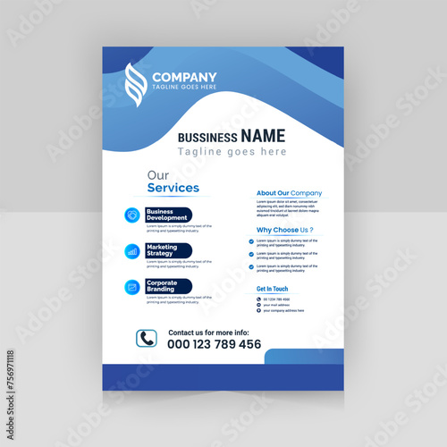 Business flyer template