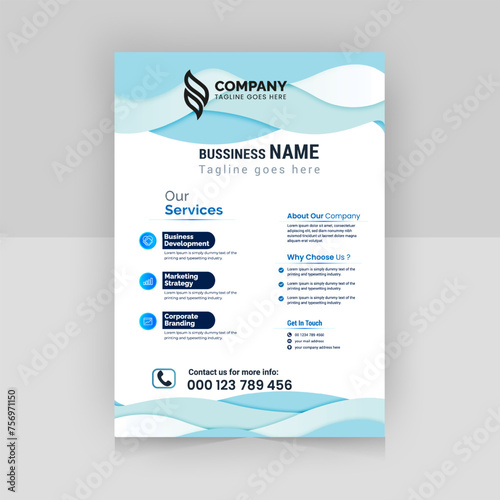 Business flyer template