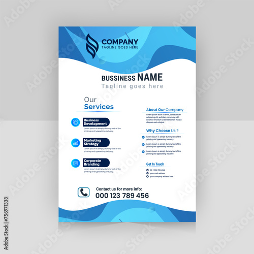 Business flyer template