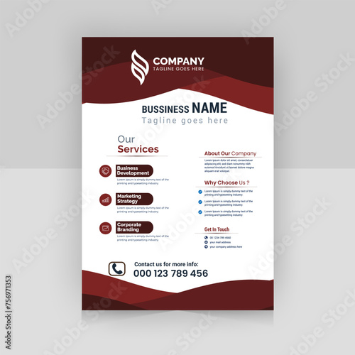 Business flyer template