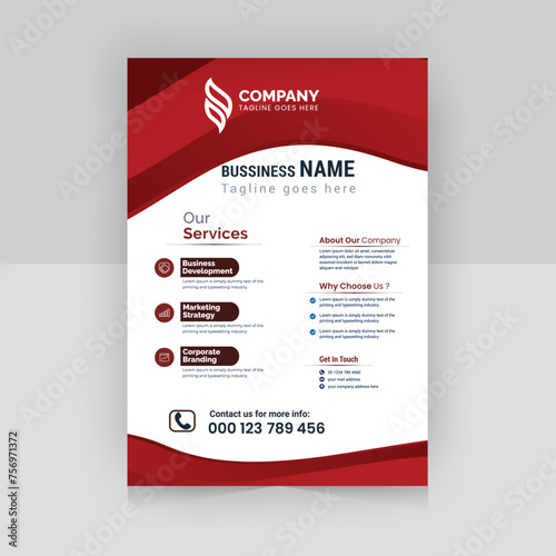Business flyer template