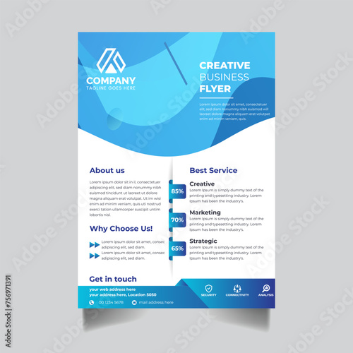 Business flyer template