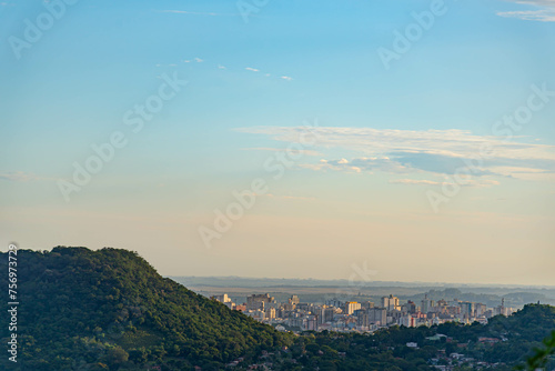 Panoramic view of the city of Santa Maria, Rio Grande do Sul, Brazil © Alex R. Brondani