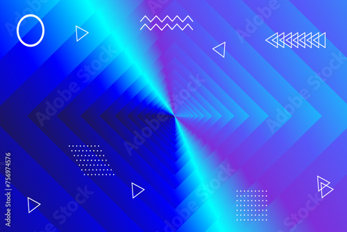 Vector abstract wave colorful wave landing page flat background vector design