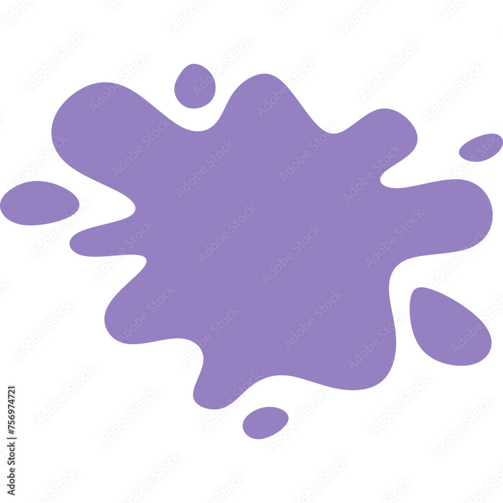 Abstract Blob Splash 