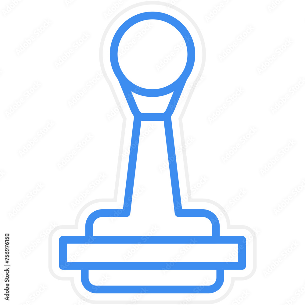 Stamp Icon Style Stamp Icon Style