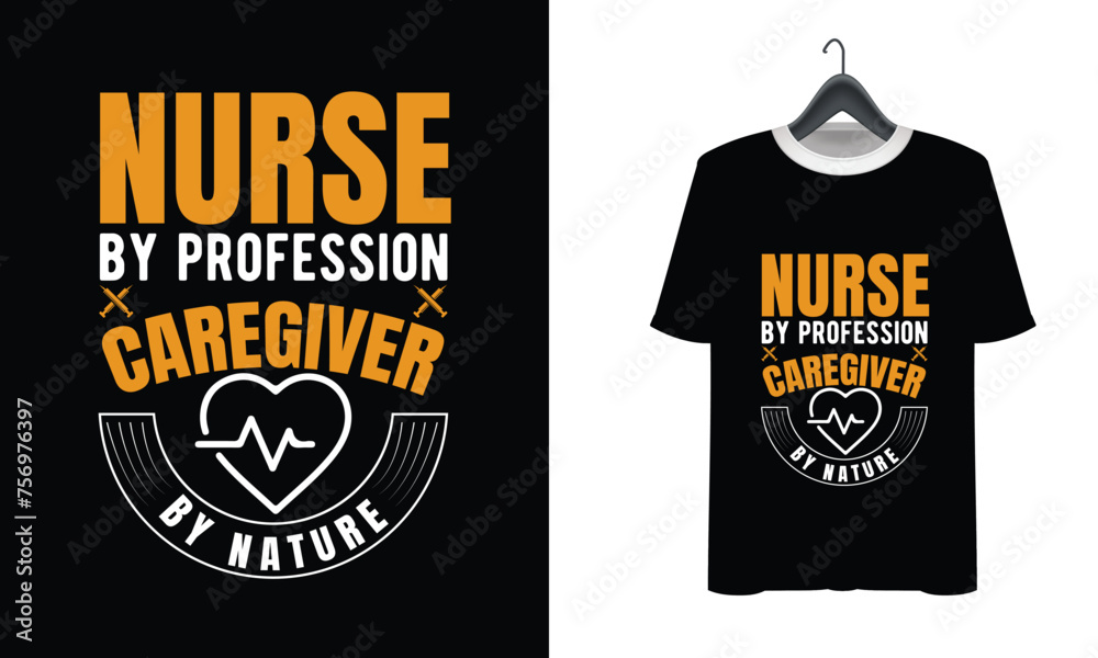Nurse Tshirt vector Design