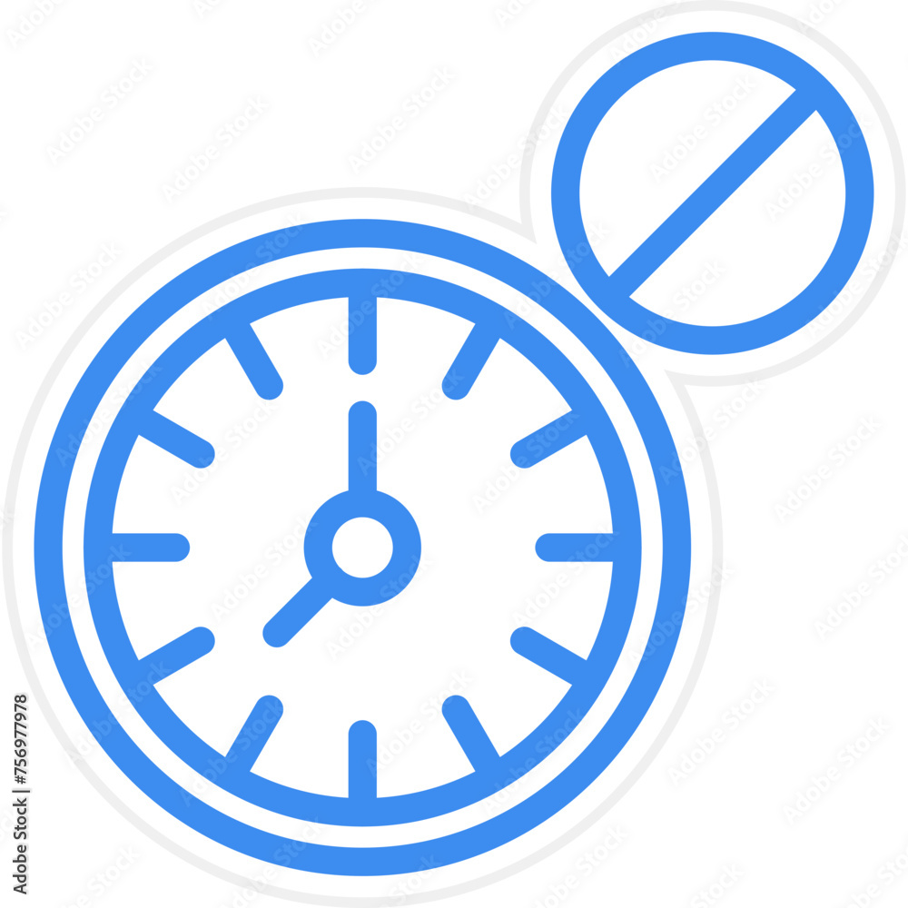 Block Time Icon Style Block Time Icon Style