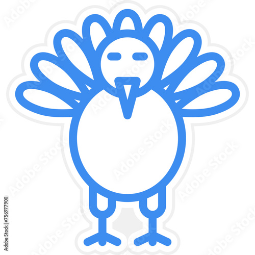 Turkey Icon Style