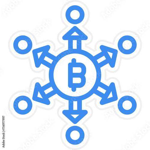 Decentralized Finance Icon Style
