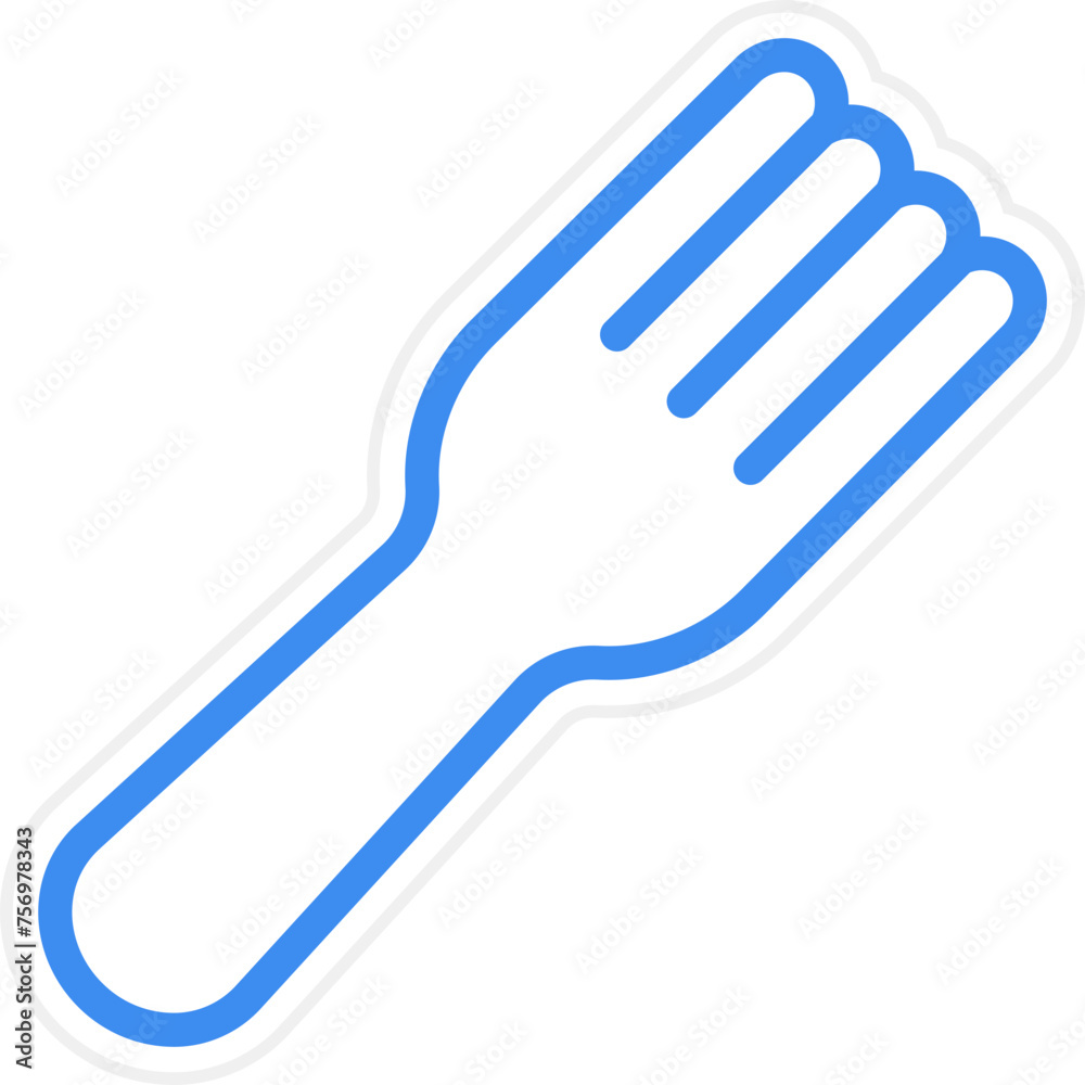 Fork Icon Style Fork Icon Style