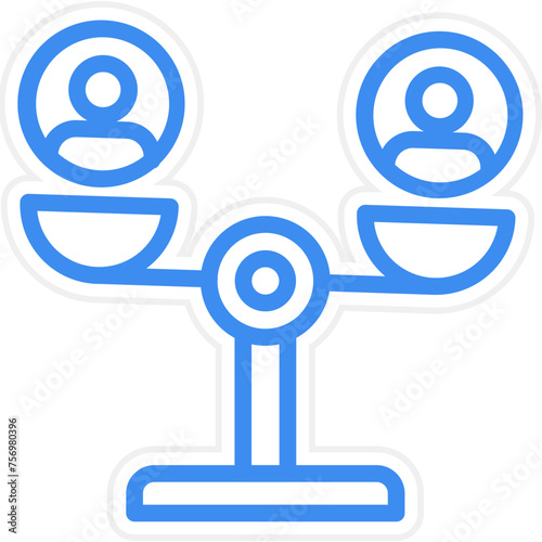 Inequality Icon Style