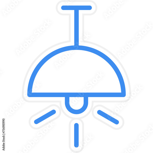 Pendant Light Icon Style