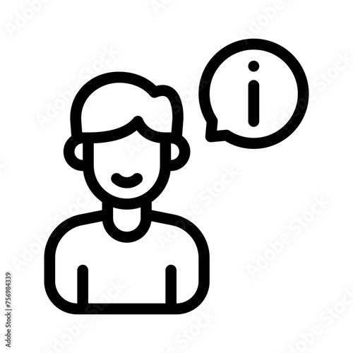 talk line icon