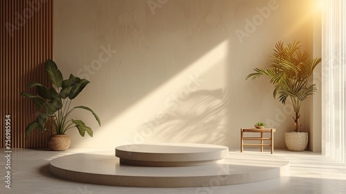 A minimalist podium that exudes timeless elegance