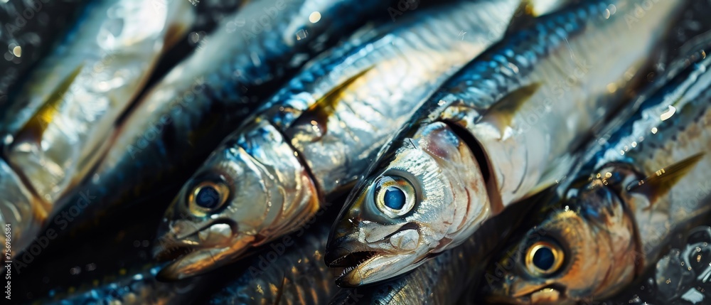 Fototapeta premium anchovies present