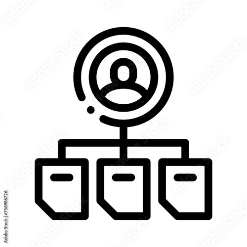 multitasking line icon