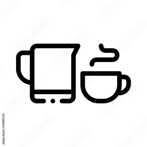 latte line icon