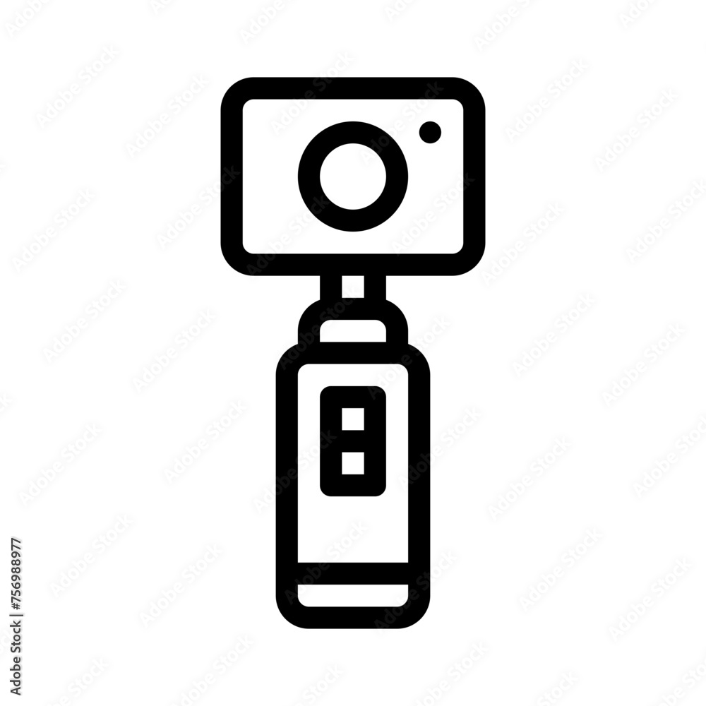 pocket camera line icon pocket camera line icon