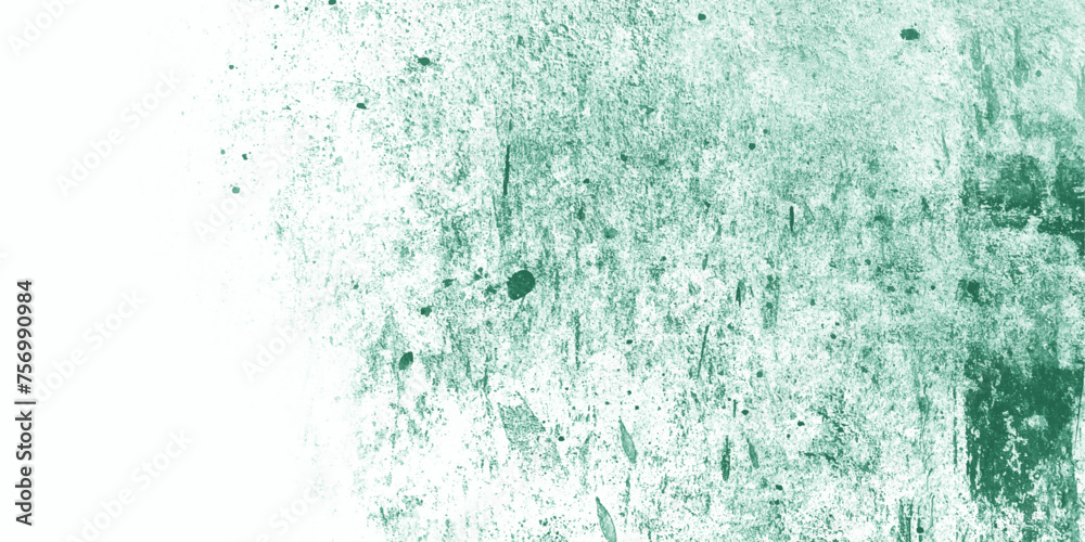 Mint retro grungy,close up of texture metal surface.wall background.aquarelle painted chalkboard background,blank concrete brushed plaster noisy surface,with scratches,metal background.
