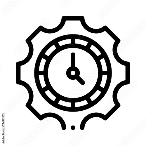 efficiency line icon