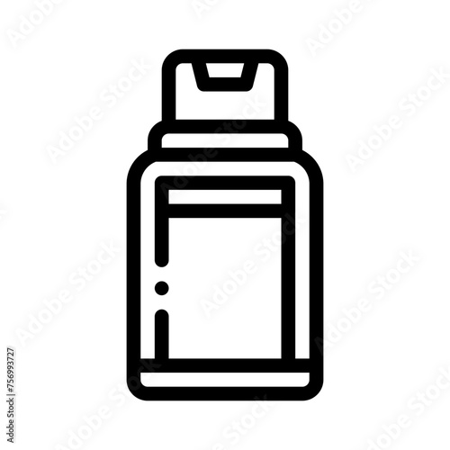 sunscreen line icon