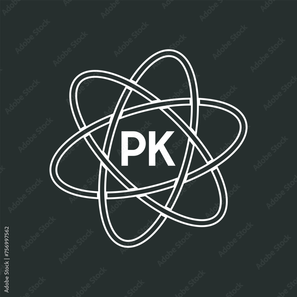 PK letter logo design on white background. PK logo. PK creative initials letter Monogram logo icon concept. PK letter design PK letter logo design on white background. PK logo. PK creative initials letter Monogram logo icon concept. PK letter design