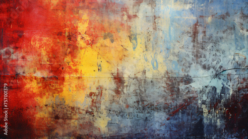 Abstract multicolor grunge background