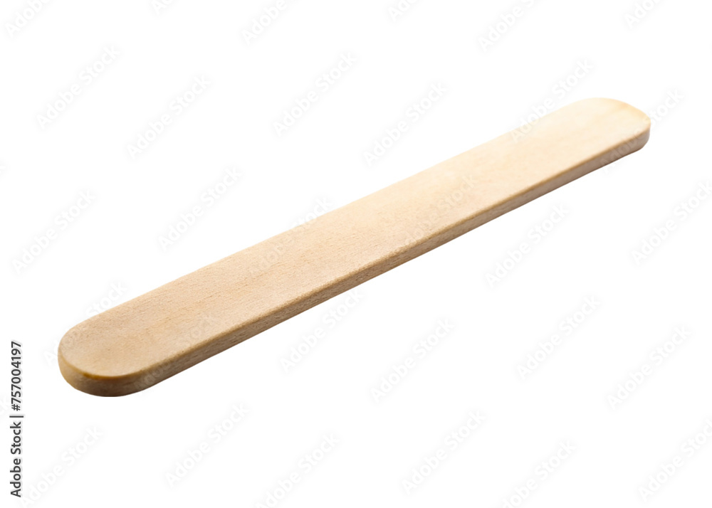 Wooden ice cream stick isolated on transparent background. Wooden ice cream stick isolated on transparent background.