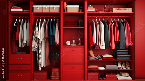 Automated closet organization systems for wardrobe