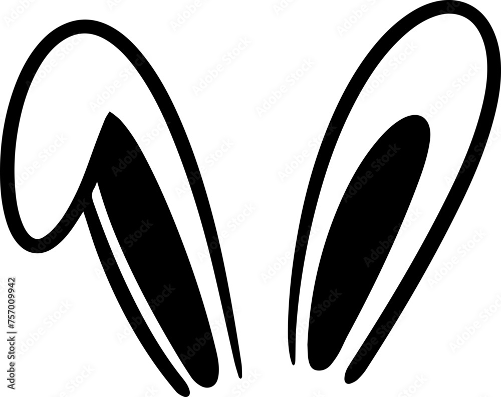 Rabbit ears, bunny, ears, Easter, illustration, decoration, cute, cartoon, headdress, Rabbit ears, bunny, ears, Easter, illustration, decoration, cute, cartoon, headdress,