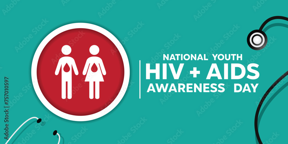 National Youth Hiv Aids Awareness Day. stestoscope, blood, Female and ...