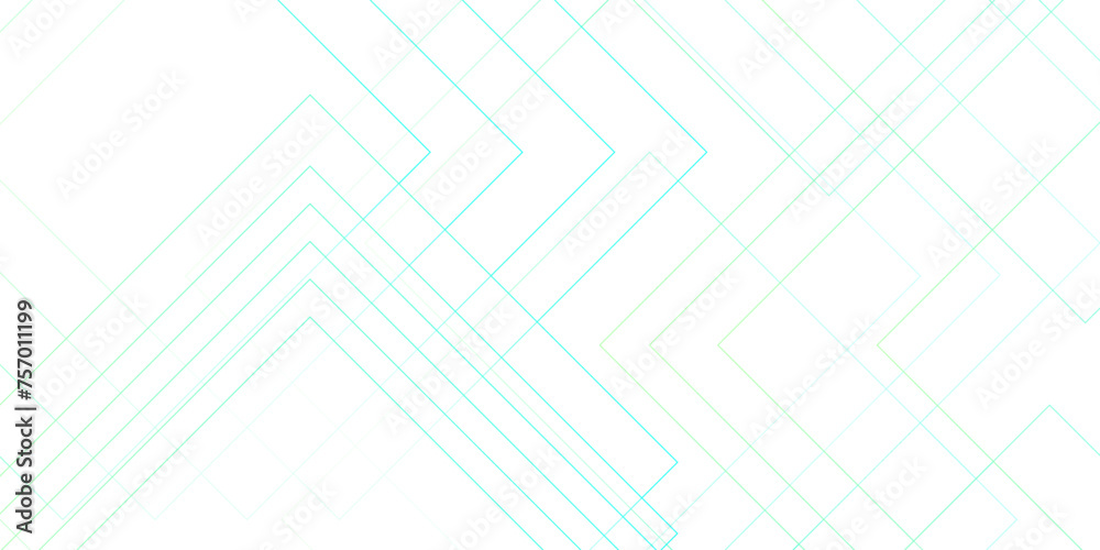 Abstract seamless modern architecture white and blue color technology concept with geometric line. Simple block background with lines. Futuristic blueprint background with modern design.