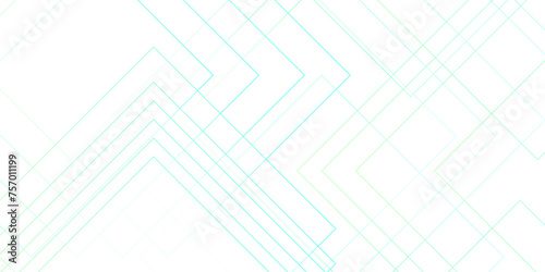Abstract seamless modern architecture white and blue color technology concept with geometric line. Simple block background with lines. Futuristic blueprint background with modern design.