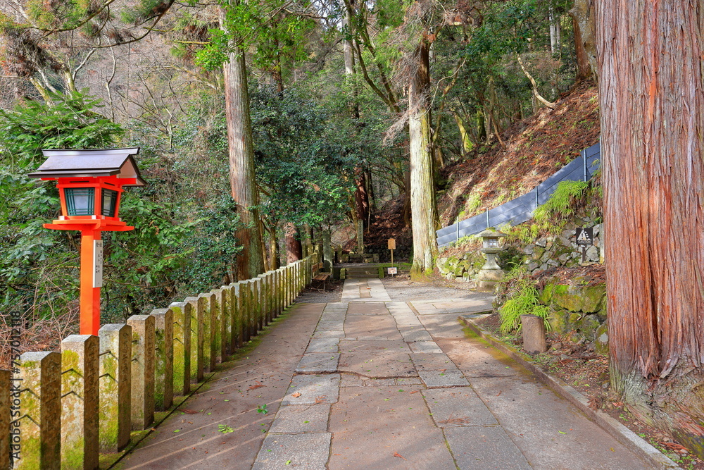 Kurama-dera Temple, a Historic Buddhist temple at Kuramahonmachi, Sakyo Ward, Kyoto, Japan Kurama-dera Temple, a Historic Buddhist temple at Kuramahonmachi, Sakyo Ward, Kyoto, Japan