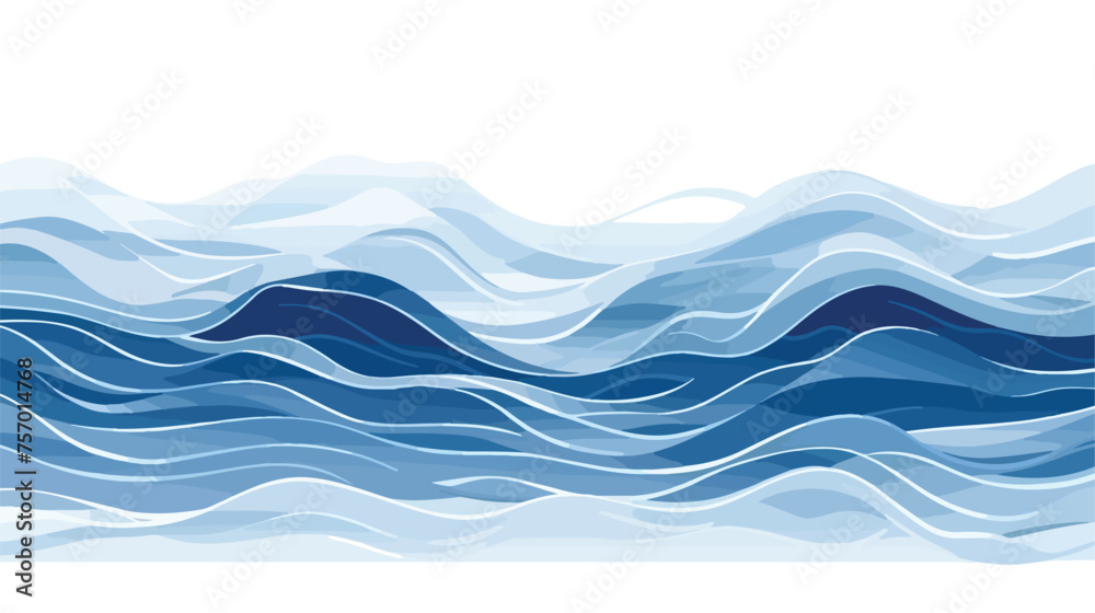 Texture of water in the sea with small waves