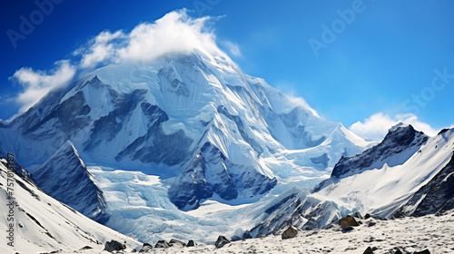 Beautiful Himalayan mountain