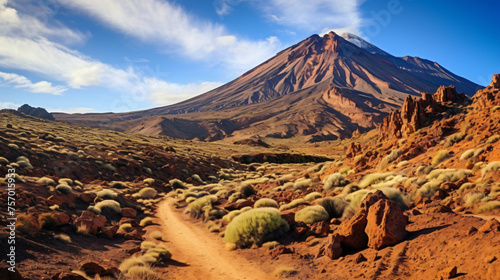 Beautiful landscape of Teide National Park, Tenerife