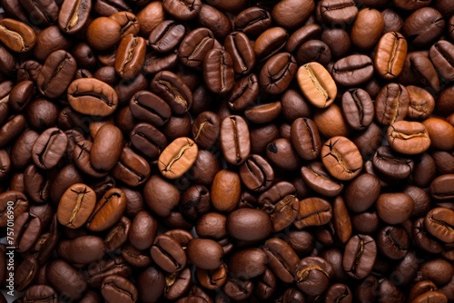 Blend of various coffee beans Coffee history