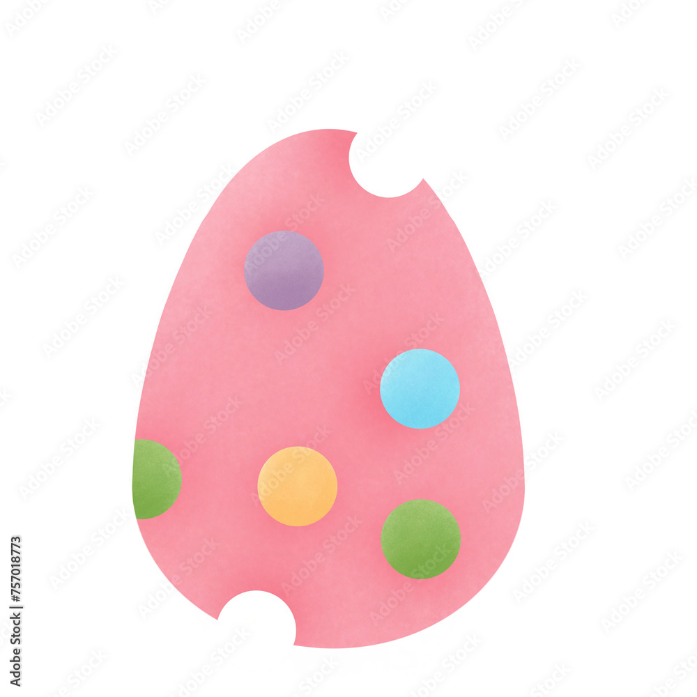 Naklejka premium Egg Easter