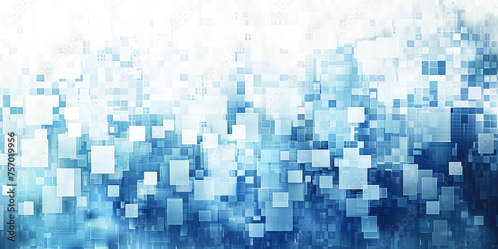 blue colored pixel art, technology design background isolated on white or transparent png blue colored pixel art, technology design background isolated on white or transparent png