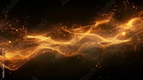  a fire on a black background 