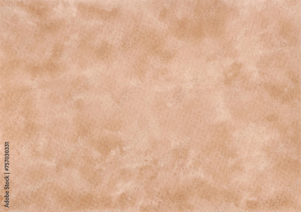 Abstract coffee brown watercolor background, hand-drawn. A banner for design, decoration with a place for text. The texture of watercolor on paper. A sheet of cardboard, paper. Background for labels Abstract coffee brown watercolor background, hand-drawn. A banner for design, decoration with a place for text. The texture of watercolor on paper. A sheet of cardboard, paper. Background for labels