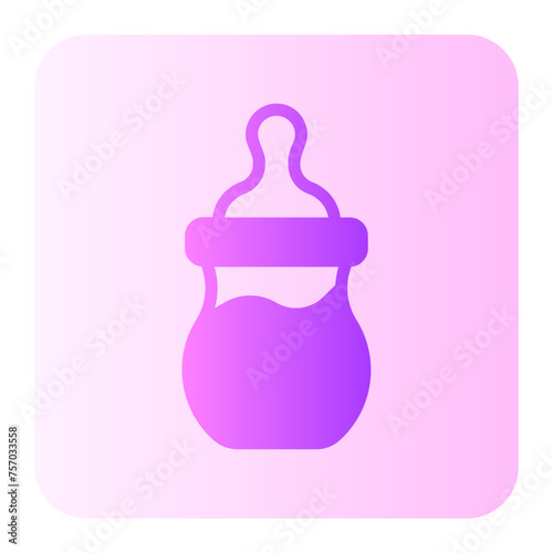 pacifier gradient icon