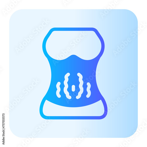 stretch marks gradient icon