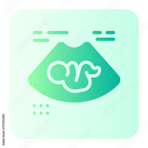 ultrasound gradient icon